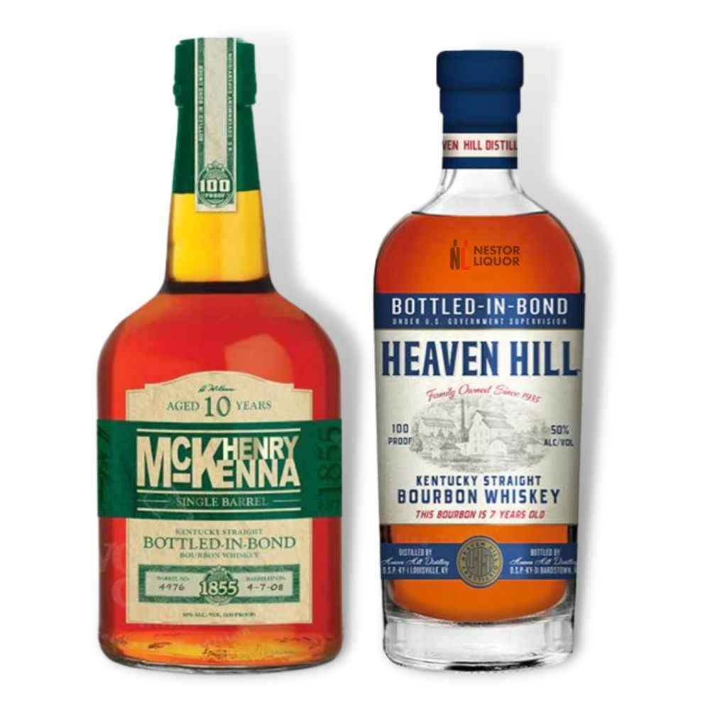 Henry Mckenna 10 Year & Heaven Hill 7 Year Old Bottled In Bond