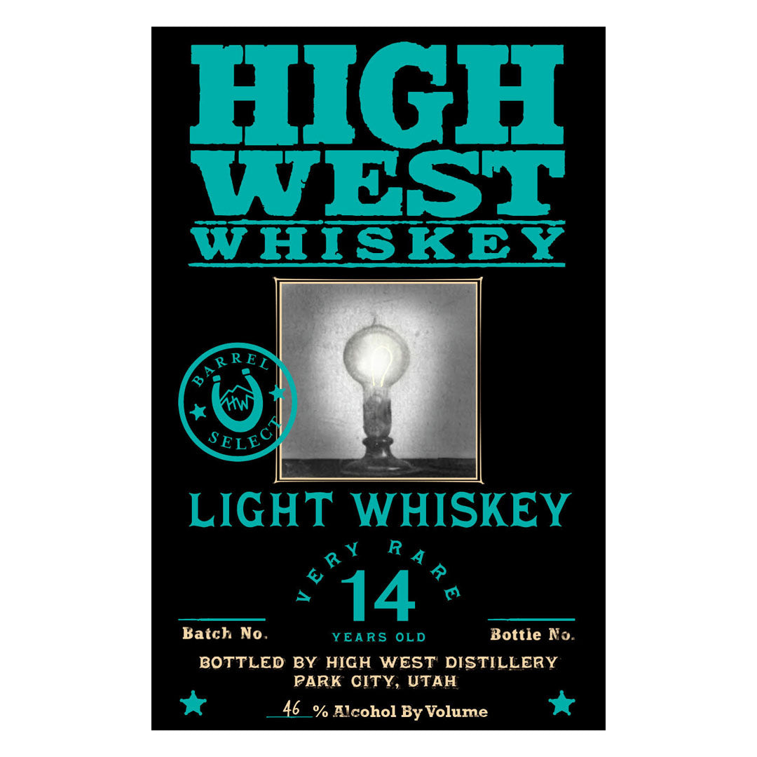 High West 14 Years Old Light Whiskey 750ml