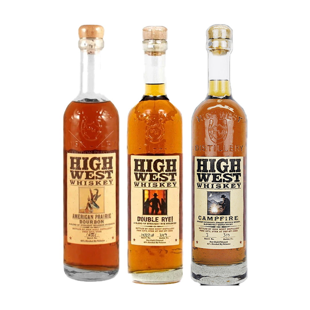 High West American Prairie+ High West Double Rye+ High West Campfire Special