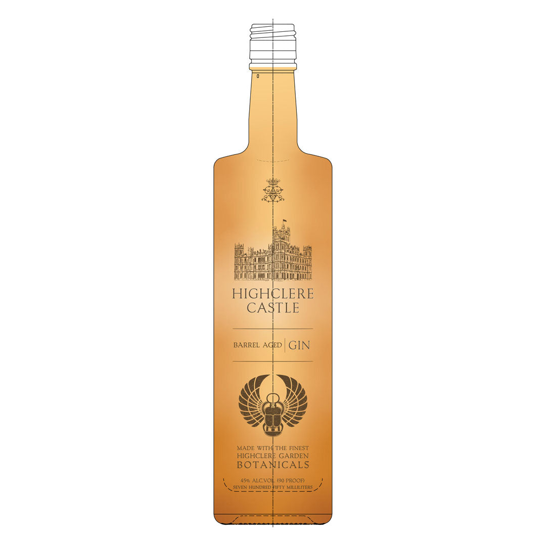 Highclere Castle Barrel Aged Gin 750ml