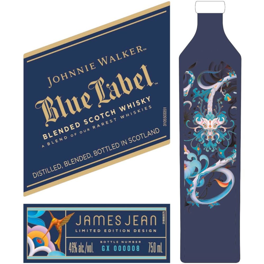 Johnnie Walker Blue Label Year of the Wood Dragon X James Jean