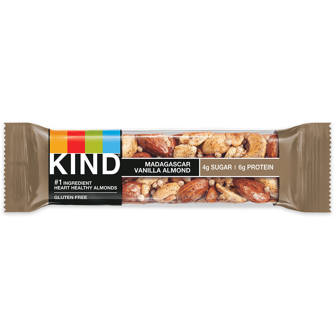 Kind Madagascar Vanilla Almond 1.4 Oz Bar