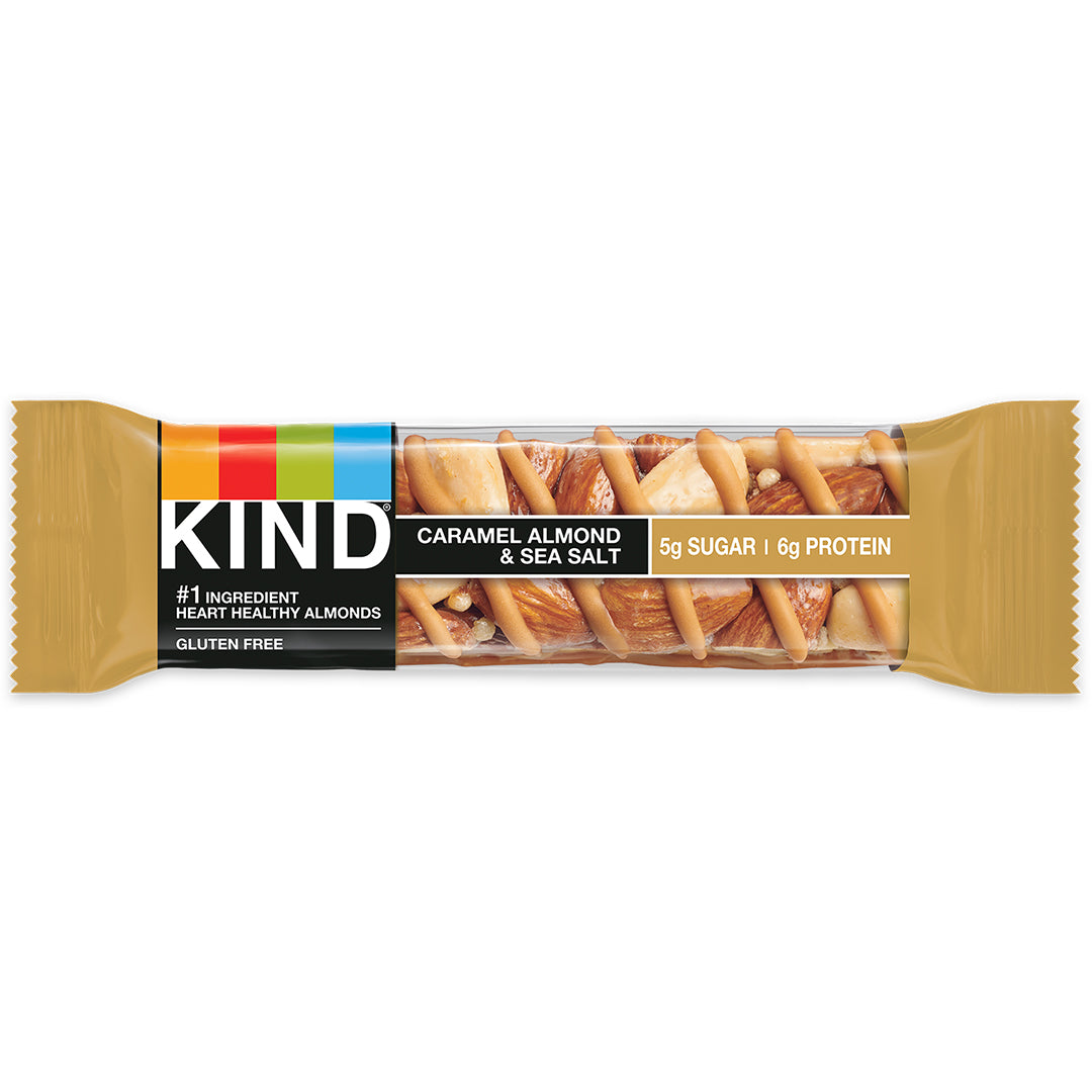 Kind Caramel Almond and Sea Salt 1.4 Oz Bar