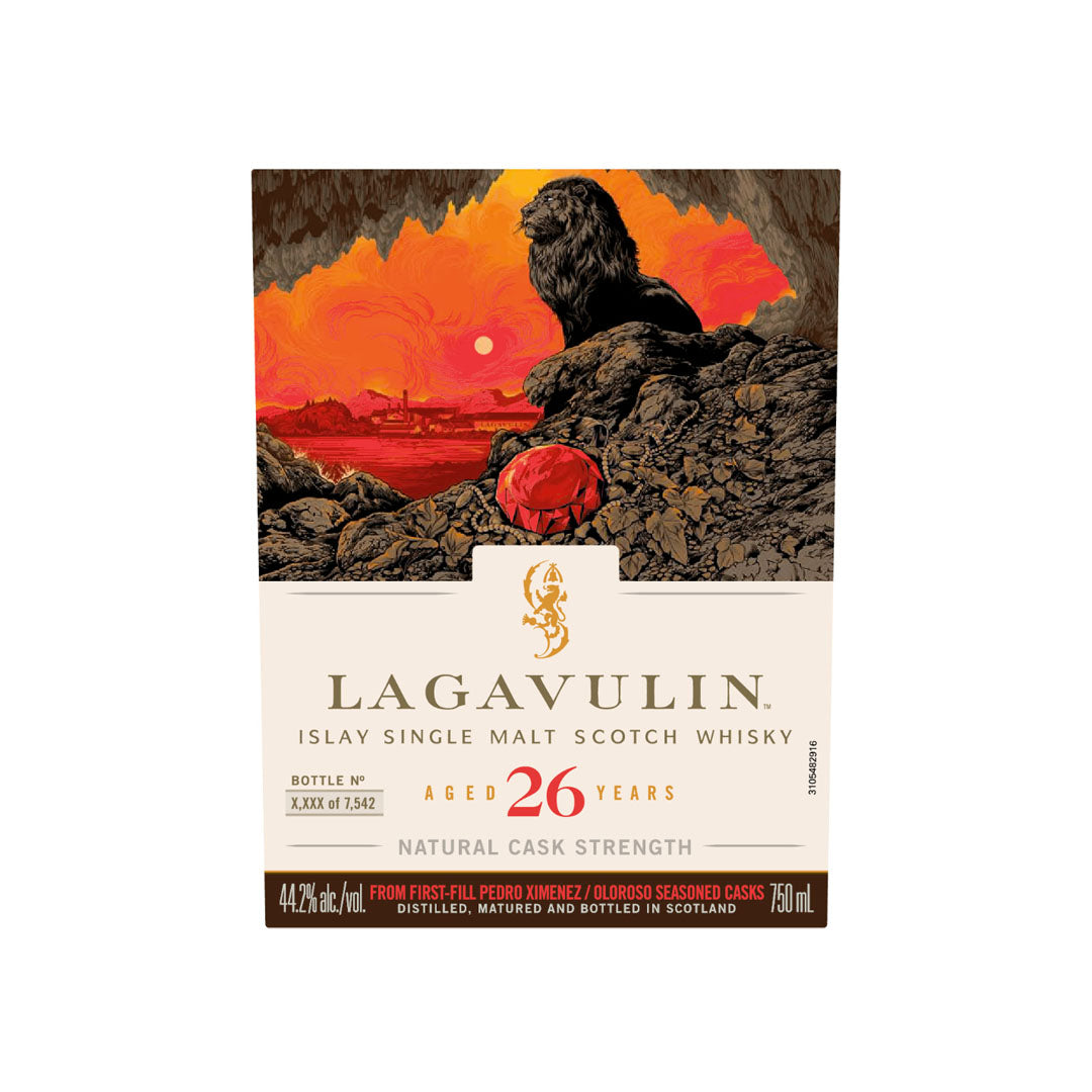 Lagavulin 26 Years Old Cask Strength 750ml