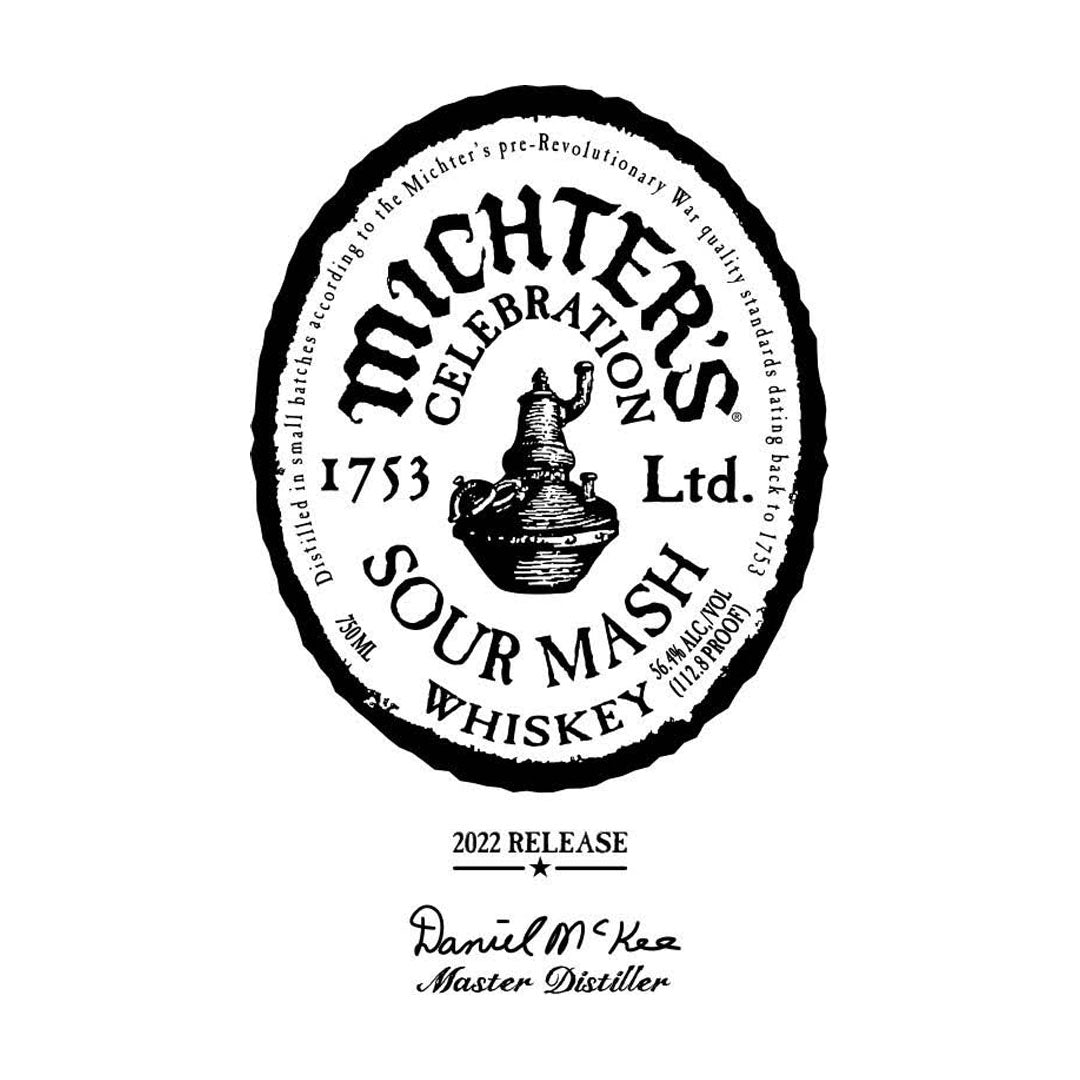 Michterâs Celebration Sour Mash 2022 Release 750ml