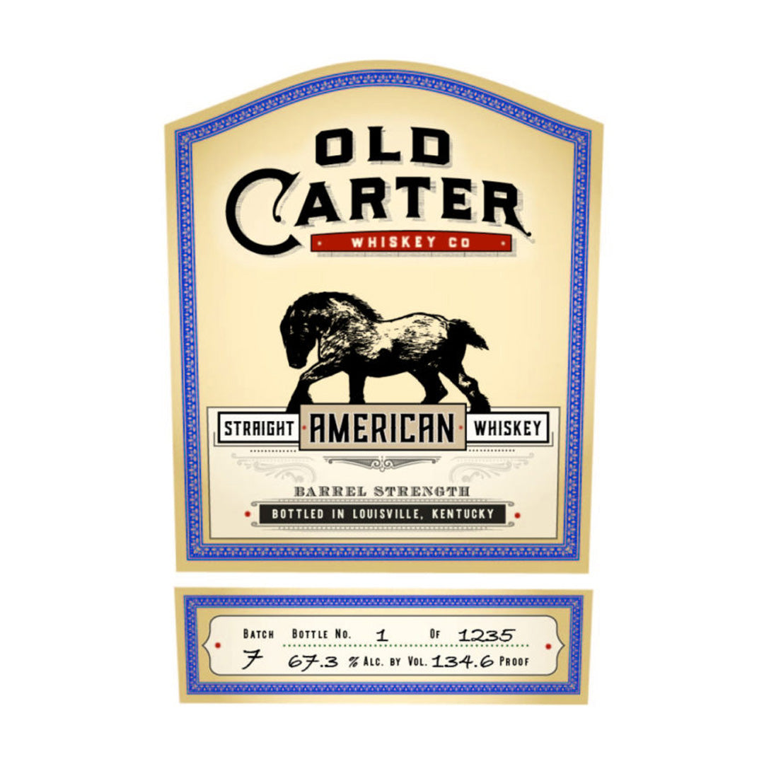 Old Carter Barrel Strength Batch 7 750ml