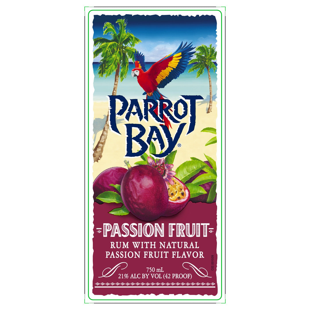 Parrot Bay Passion Fruit Rum 750ml