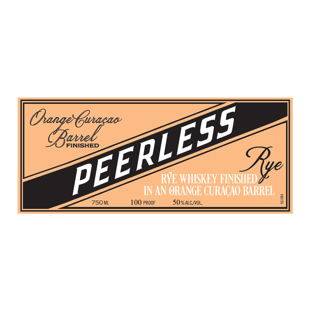 Peerless Rye Finished In A Orange Curacao Barrel 750ml