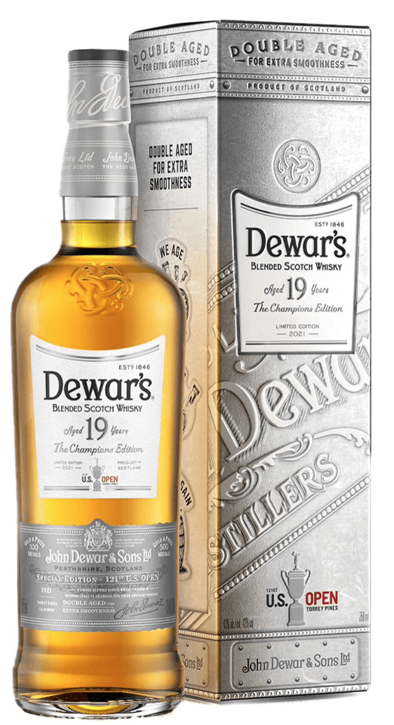 Dewar's 19 Year U.S. Open The Champions Edition 750ml