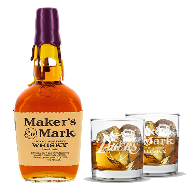 Maker's Mark Limited Edition Lakers Gift Set âHome Court Editionâ