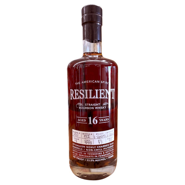 Resilient 16 Year Straight Bourbon Barrel #191 750ml