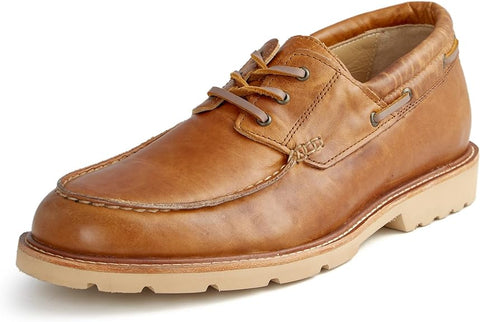 Rhodes Footwear Men's Tahoe 3-Eye Boat Shoe
