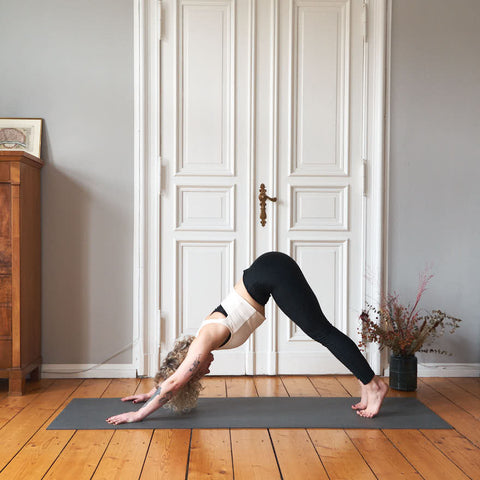 yoga übung hund