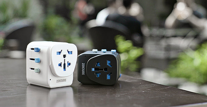 Passport Pro Resettable Grounded Travel Adapter with USB-C PD Fast Charging