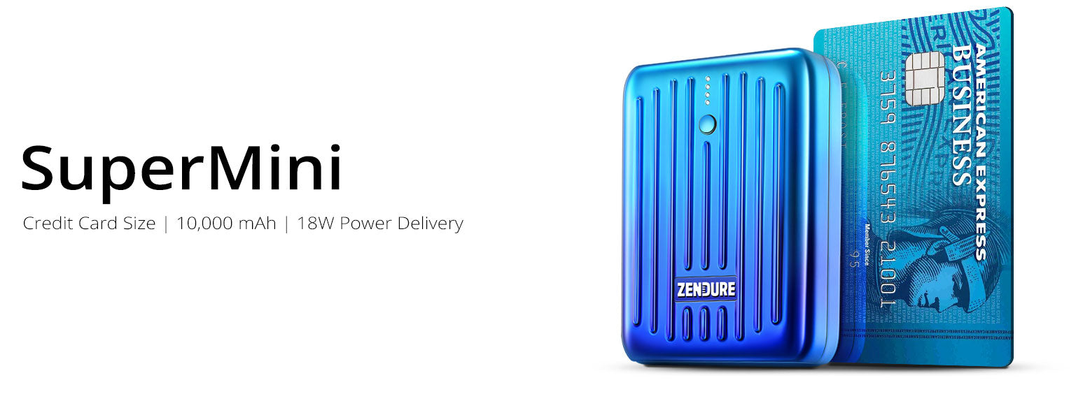 Zendure SuperMini Portable Chargers - Compact and Lightweight