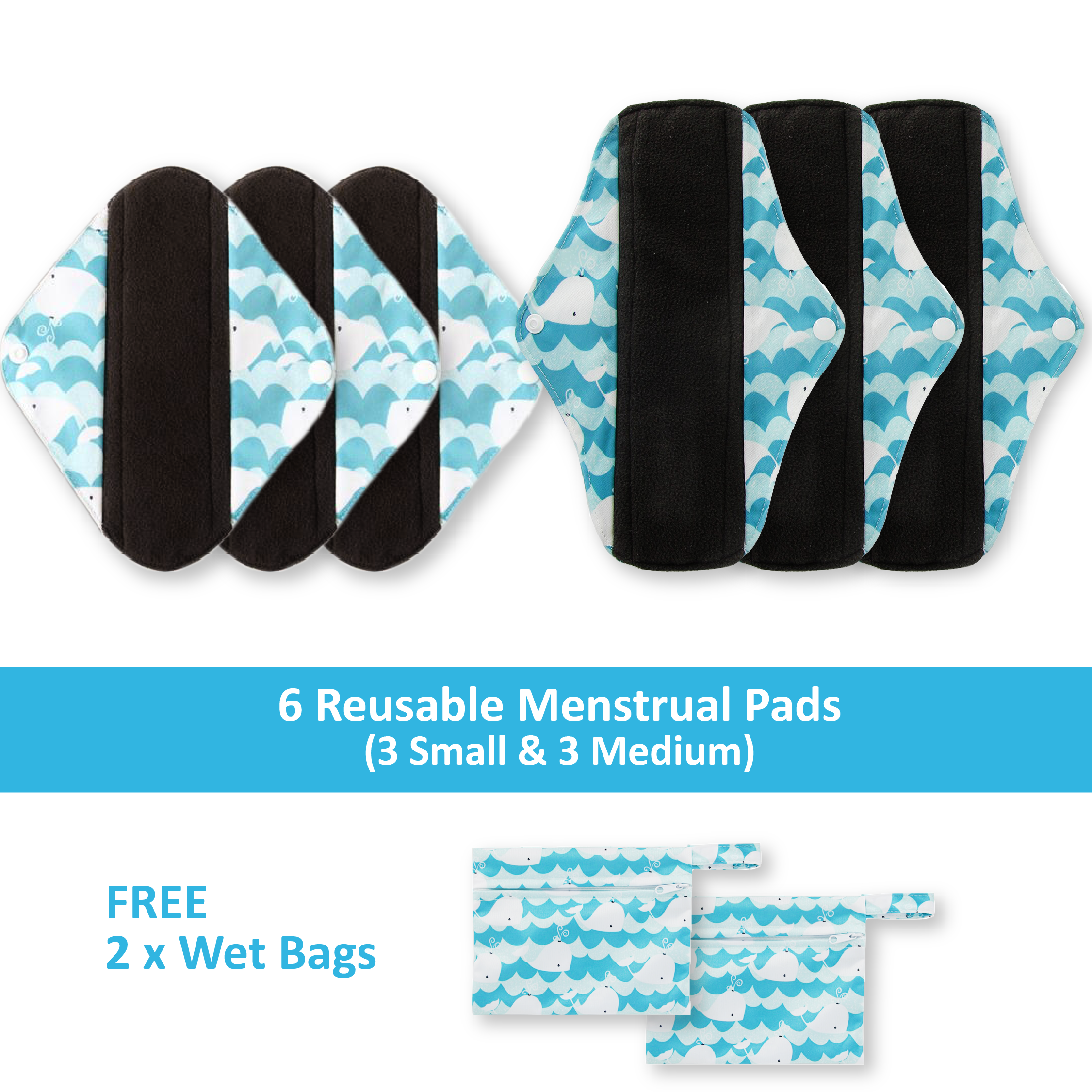 cloth menstrual pads starter kit