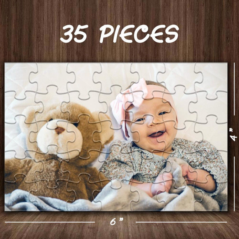 Custom Photo Jigsaw Puzzle Best Grandma Ever Gifts 351000