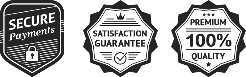 hypeportrait gurantee buyers satisfaction while providing best in class secure check out options