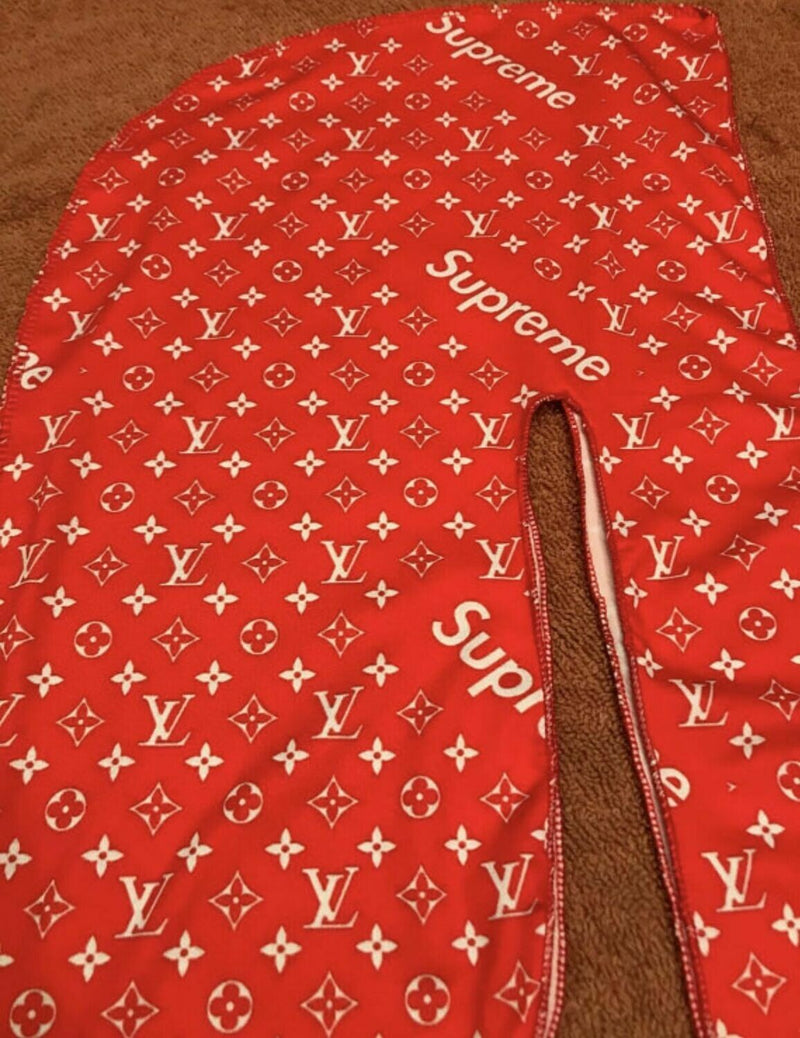 Blue LV Supreme Durag