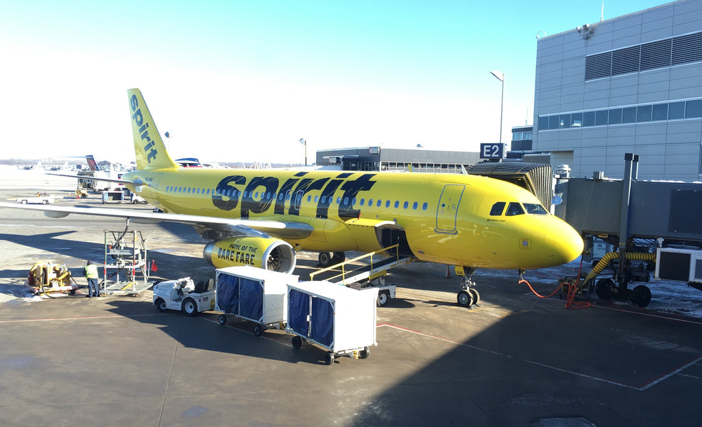 spirit domestic flight baggage