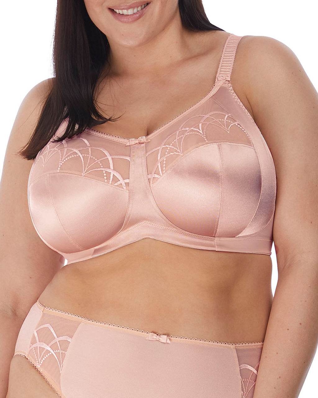 LELINTA Women's Full Cup Bra Without Traces and Chest Pad Cross