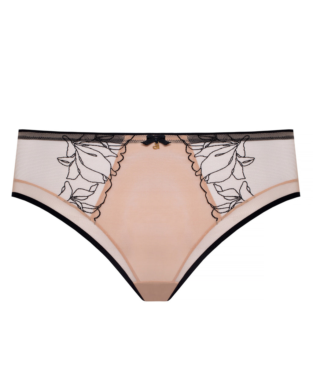 Barefoot in Byron Thong (Ink & Tan) – Not Just Bras