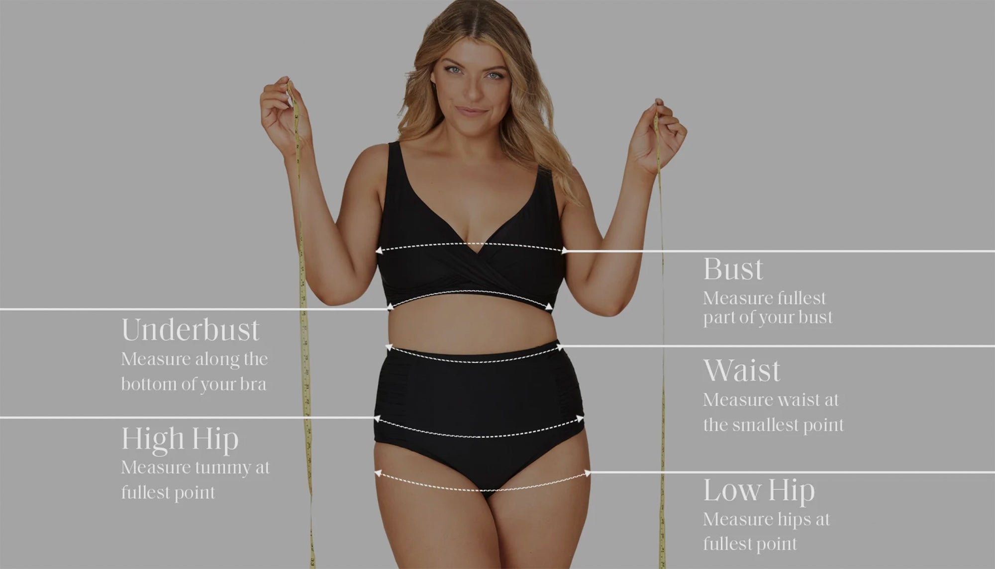 ARTESANDS SIZE CHART – Specialty Fittings Lingerie