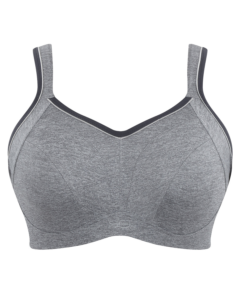 Panache Sport Ultra Perform Non-Padded Underwired Sports Bra – Charcoal - Sports  Bras Direct