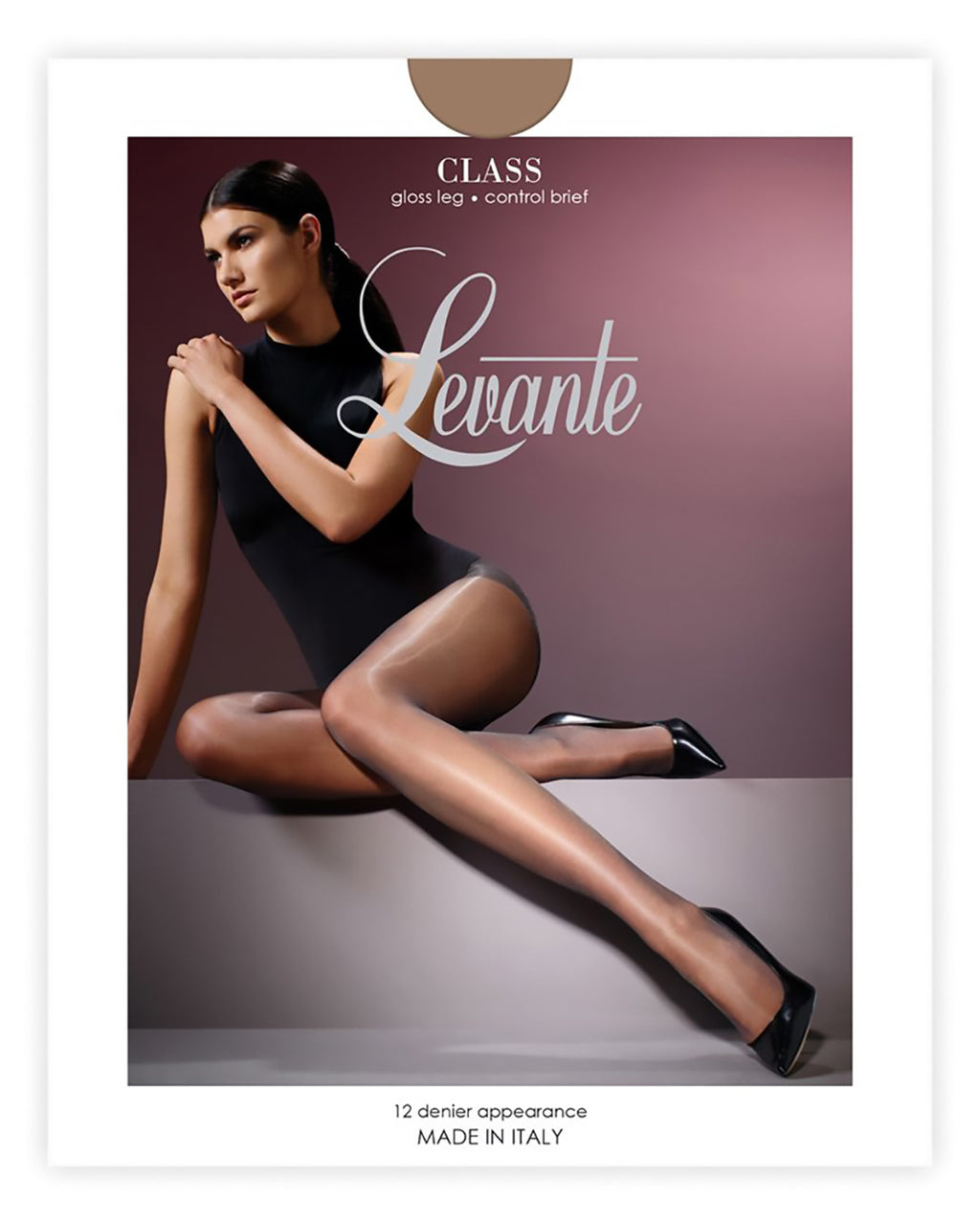 Levante Class Nero Black 12 Denier Gloss Tights - Accessories from North  Shoes UK