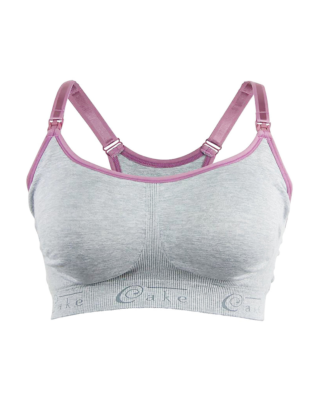 Charley M by Cake Maternity Women's Buddy Nursing Seamless  Contour  T-Shirt Maternity Bra for Pregnancy, Heather Grey, M-L: Buy Online at Best  Price in UAE 