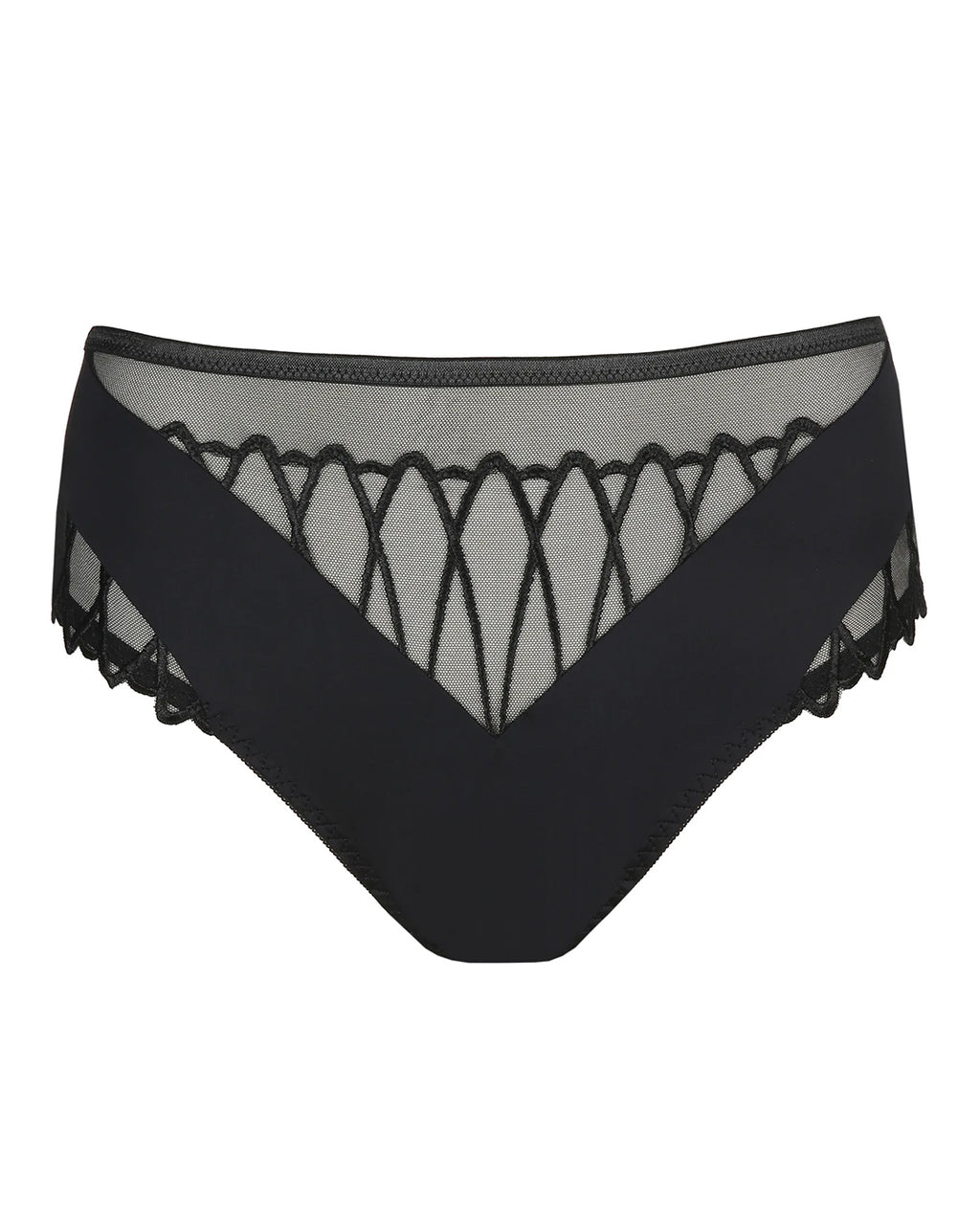 PrimaDonna SATIN black full briefs