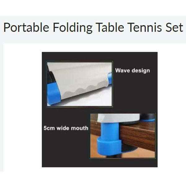 Portable Folding Table Tennis Set – Aleshon