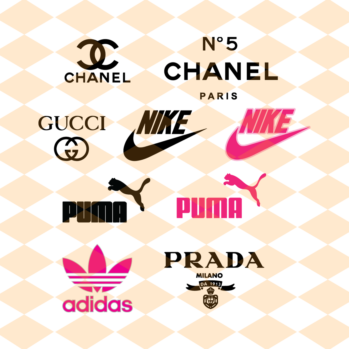 Download Fashion brand SVG , fashion svg, nike svg, gucci svg ...