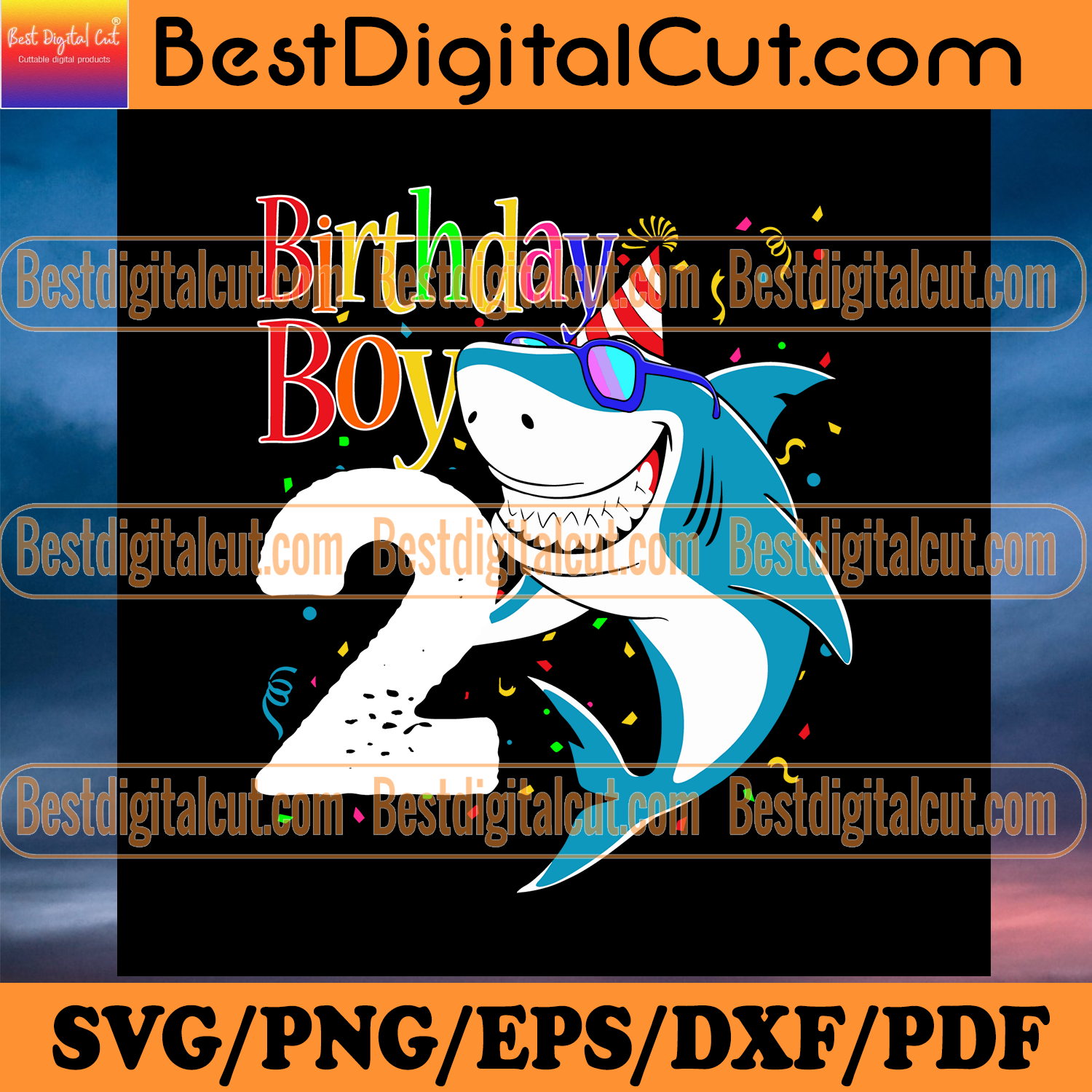 Download 2nd Birthday Boy Svg Birthday Svg Birthday Gift Birthday Boy Svg 2 Best Digital Cut SVG, PNG, EPS, DXF File