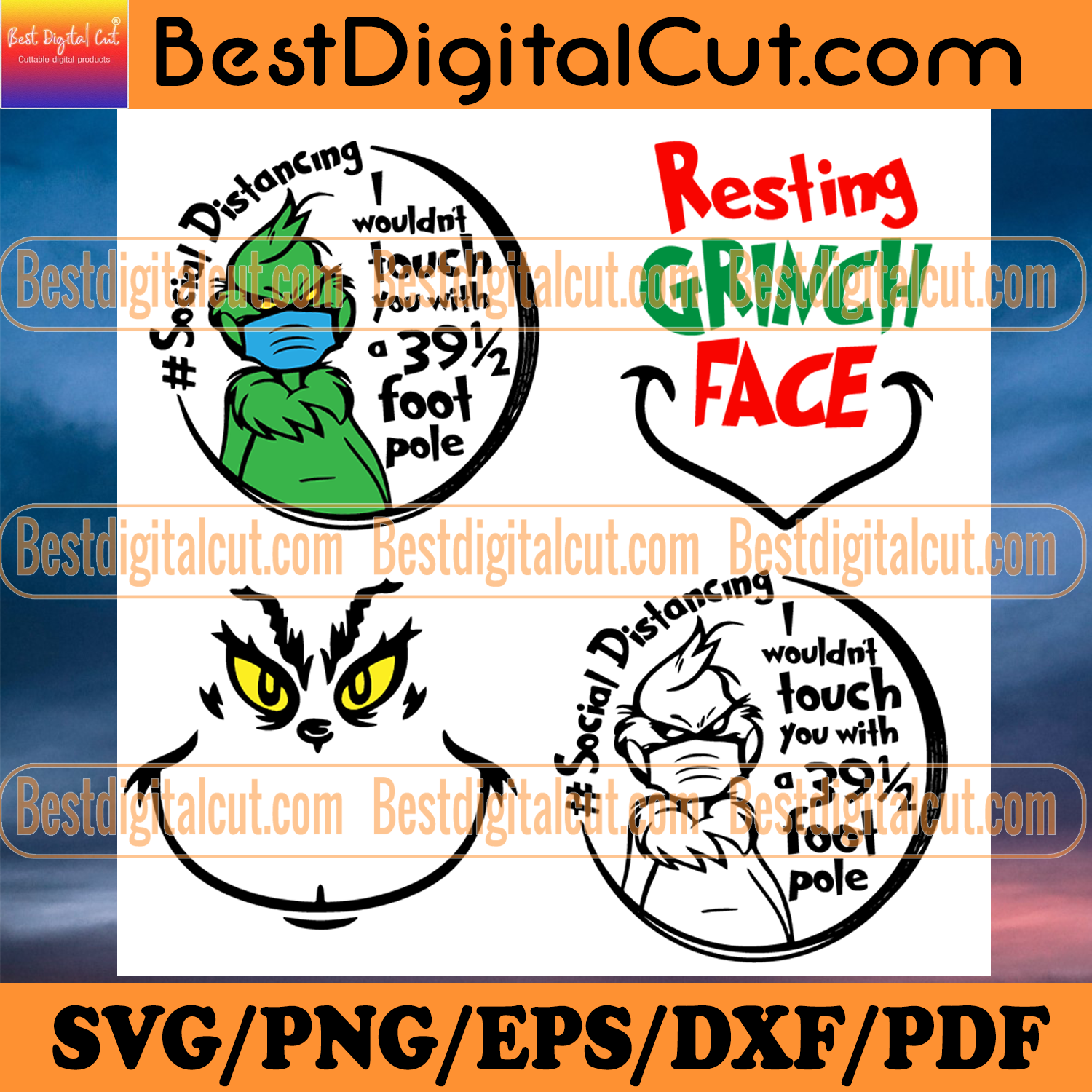 Download Grinch Bundle Svg, Trending Svg, Grinch Svg, Grinch Face ...