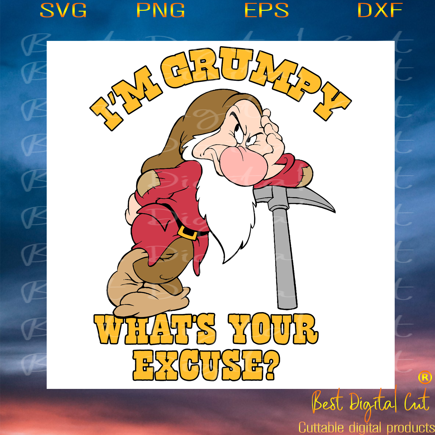 Free Free 59 Disney Grumpy Svg SVG PNG EPS DXF File