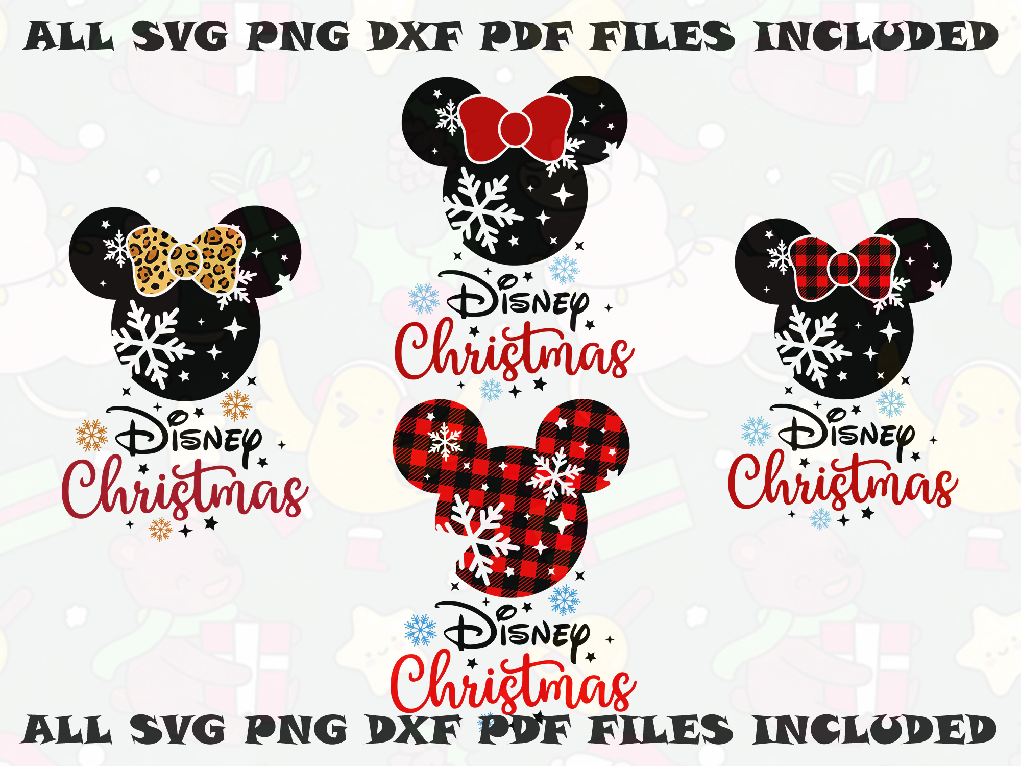 Download Disney Mickey Christmas Svg 2 Mouse Christmas Svg Mickey Mouse Svg Best Digital Cut PSD Mockup Templates