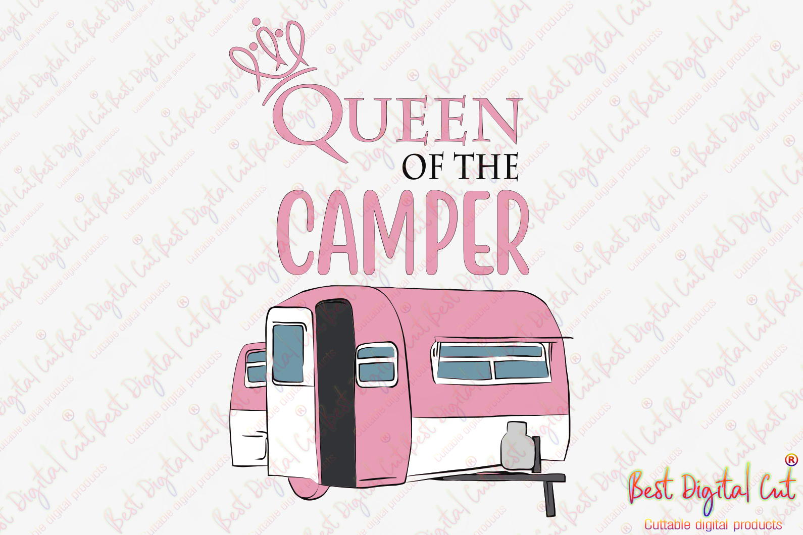 Download Queen of the camper, camper svg, camper gift svg, queen ...