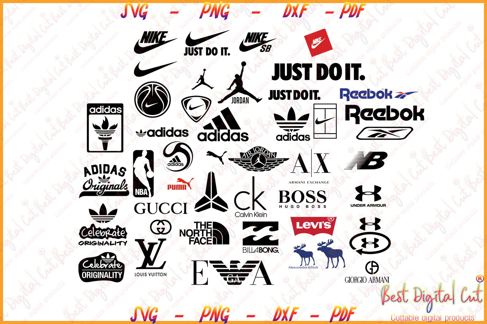 Download Mega Fashion brand svg bundle , fashion svg, nike svg, gucci svg, gucc - Best Digital Cut