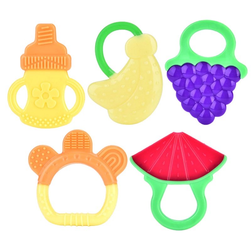 silicone baby teething toys