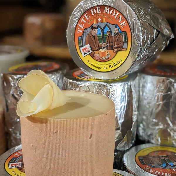 Tête de Moine AOP  Cheeses from Switzerland