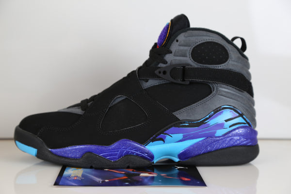 Nike Air Jordan Retro 8 Aqua Black Dark Concord 305381-025 | Zadehkicks