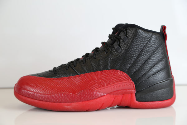 jordan retro 12 red and black