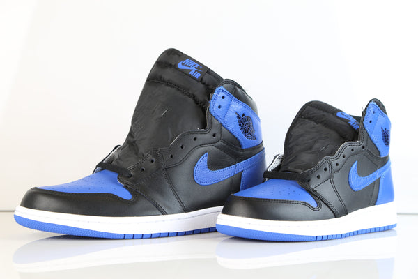 jordan retro 1 high og black royal blue