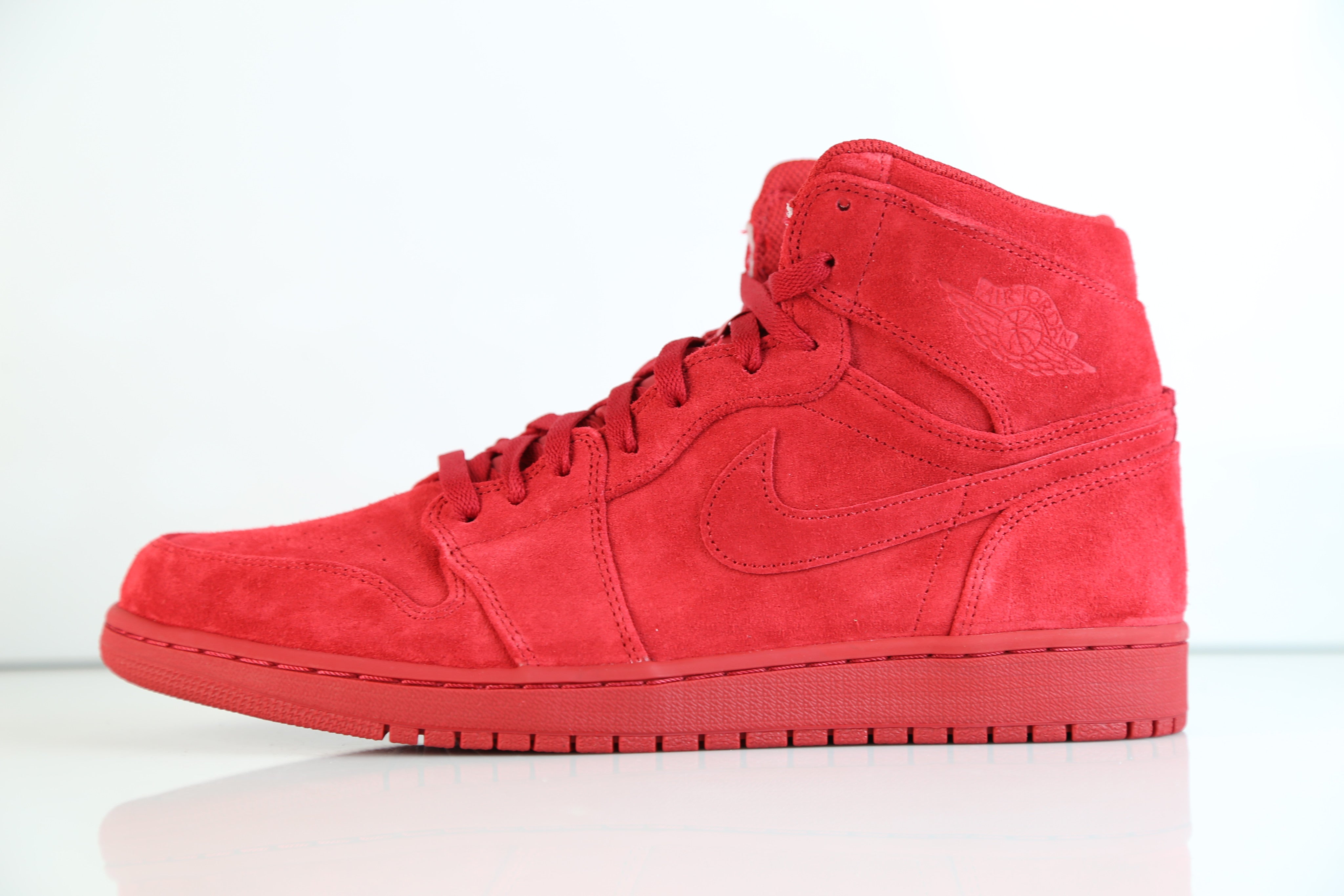 red suede jordan 1