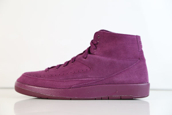 burgundy suede jordans