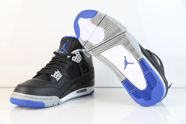 jordan retro 4 black blue