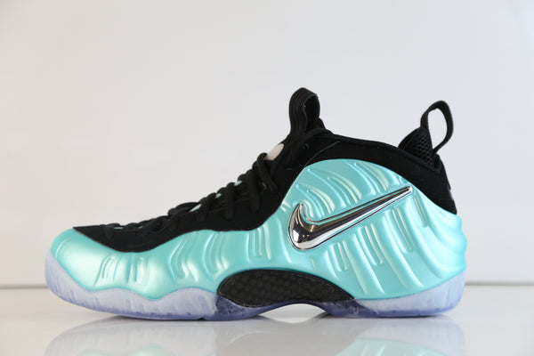 nike air foamposite pro island green