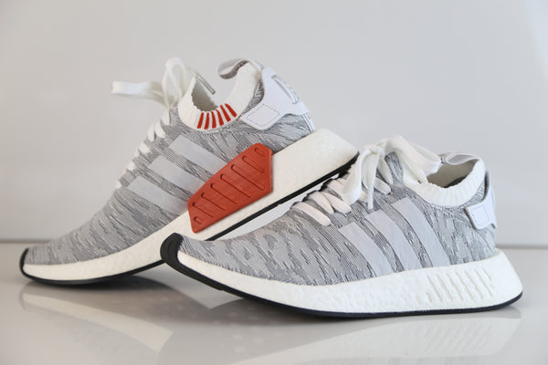 Adidas NMD R2 PK Tiger Camo White Grey 