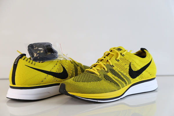 nike flyknit trainer citron